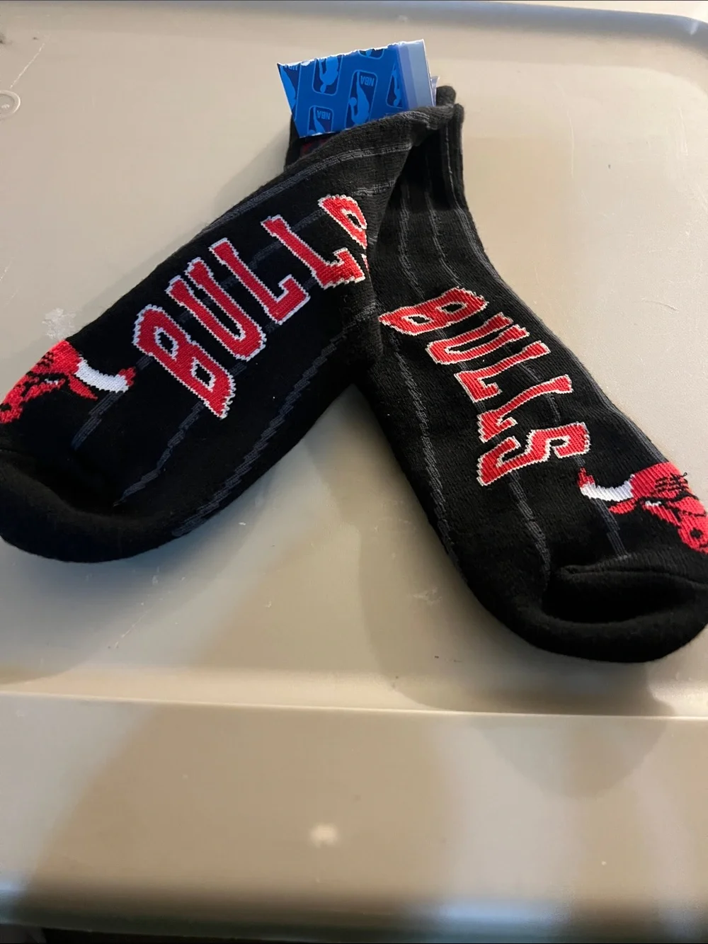 D Rose sz L Men's Black Crew Socks